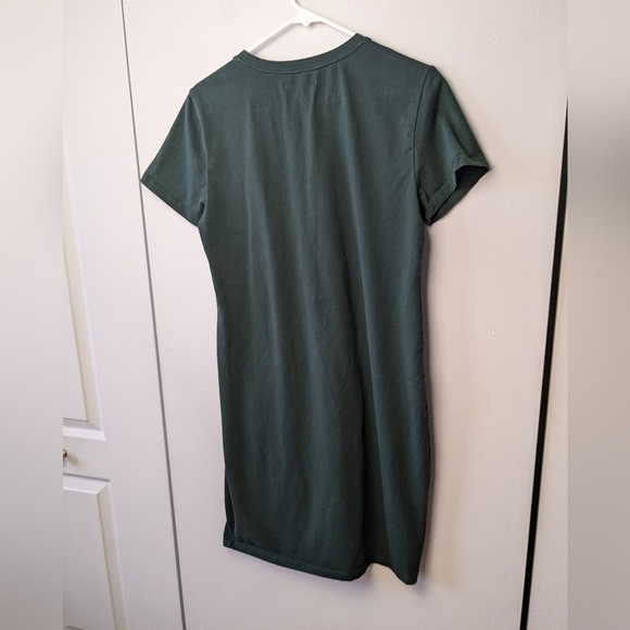 ROSE MATERNITÉ T-shirt Dress Green Color Size Large In GREAT Used Condition - Picture 7 of 9